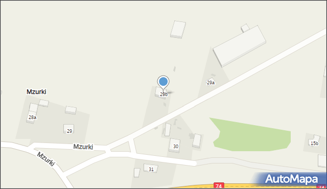 Mzurki, Mzurki, 29b, mapa Mzurki
