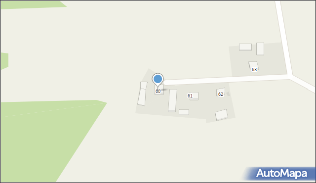 Mzurów, Mzurów, 60, mapa Mzurów