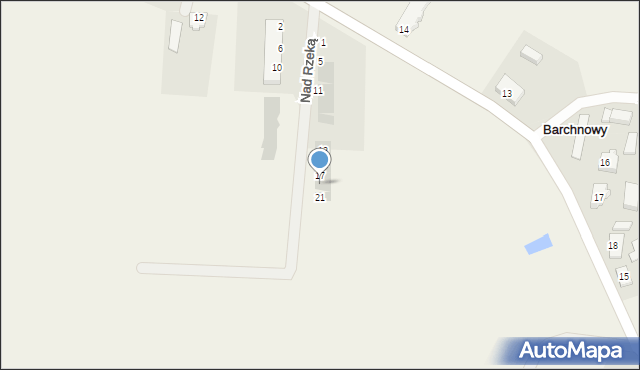 Barchnowy, Nad Rzeką, 19, mapa Barchnowy