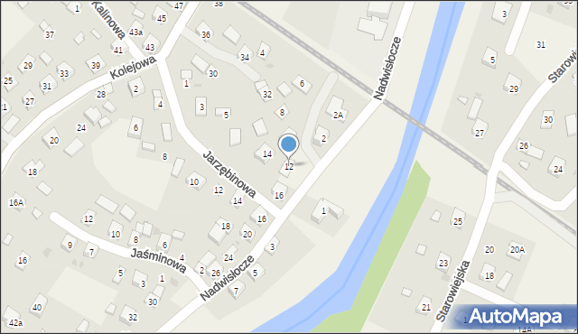 Besko, Nadwisłocze, 12, mapa Besko