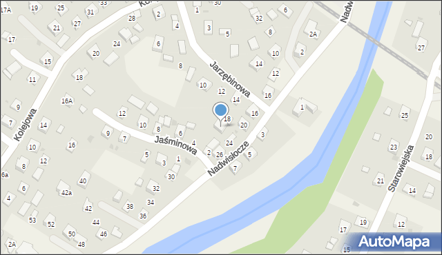 Besko, Nadwisłocze, 22, mapa Besko