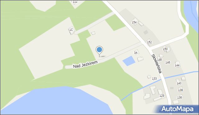 Błędowo, Nad Jeziorem, 6, mapa Błędowo