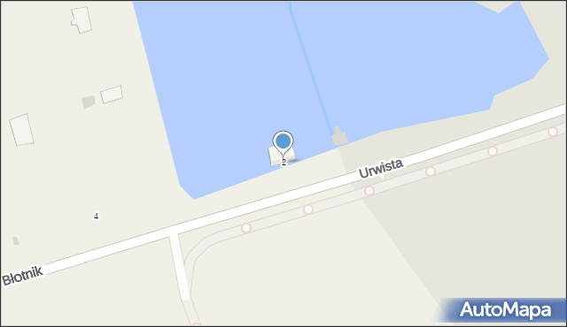 Błotnik, Nadwiślańska, 2, mapa Błotnik