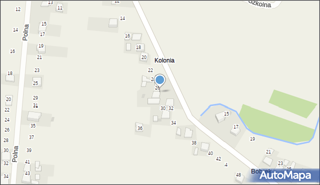 Bobrek, Nadwiślańska, 28, mapa Bobrek