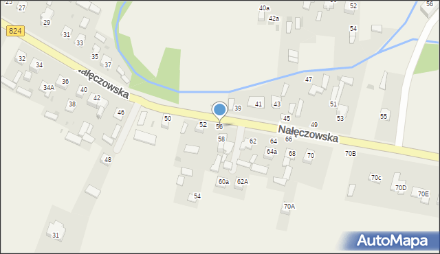 Bochotnica, Nałęczowska, 56, mapa Bochotnica