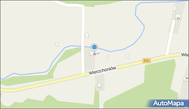 Bochotnica, Nałęczowska, 65, mapa Bochotnica