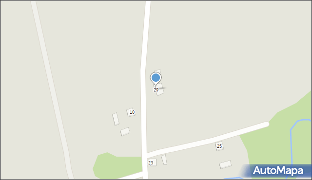 Bodzanów, Nadrzeczna, 29, mapa Bodzanów