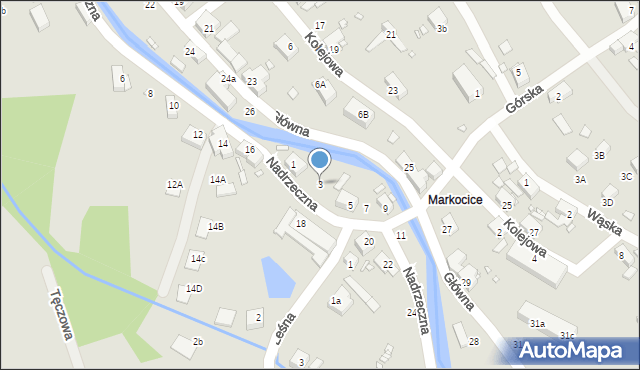 Bogatynia, Nadrzeczna, 3, mapa Bogatynia