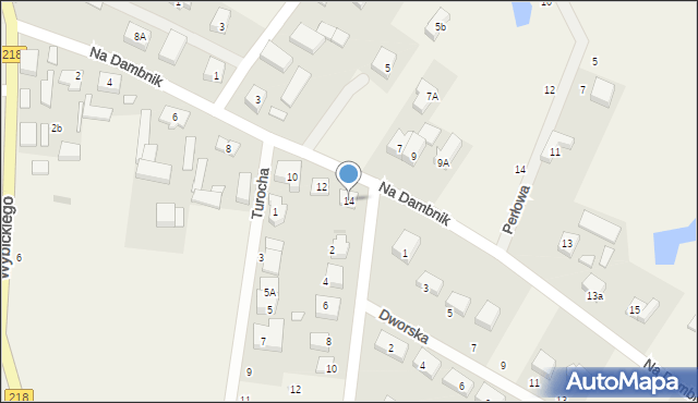 Bojano, Na Dambnik, 14, mapa Bojano