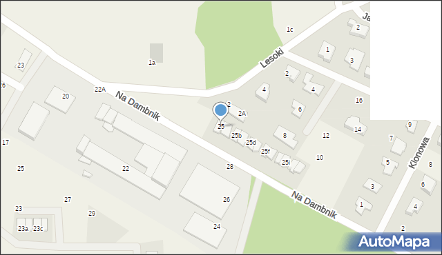 Bojano, Na Dambnik, 25, mapa Bojano