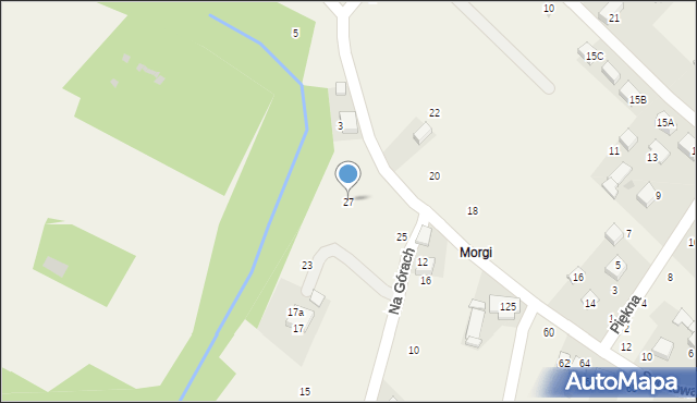 Bolechowice, Na Górach, 27, mapa Bolechowice