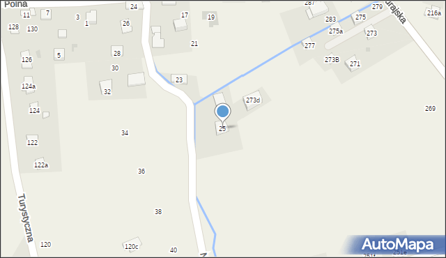 Bolechowice, Nad Potokiem, 25, mapa Bolechowice