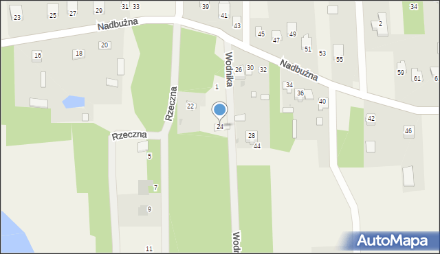 Brańszczyk, Nadbużna, 24, mapa Brańszczyk