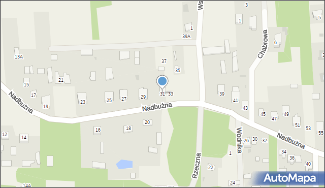 Brańszczyk, Nadbużna, 31, mapa Brańszczyk