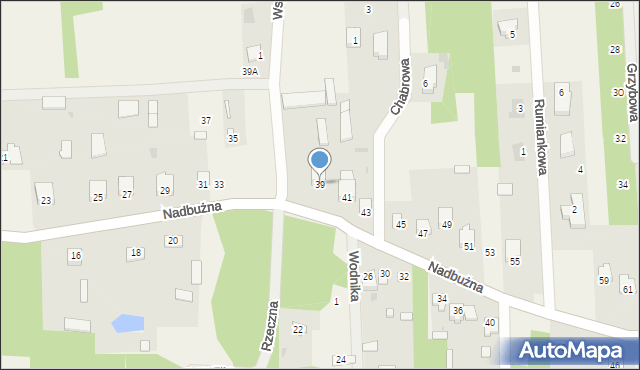 Brańszczyk, Nadbużna, 39, mapa Brańszczyk