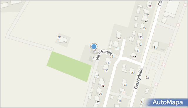 Bratian, Na Skarpie, 4, mapa Bratian