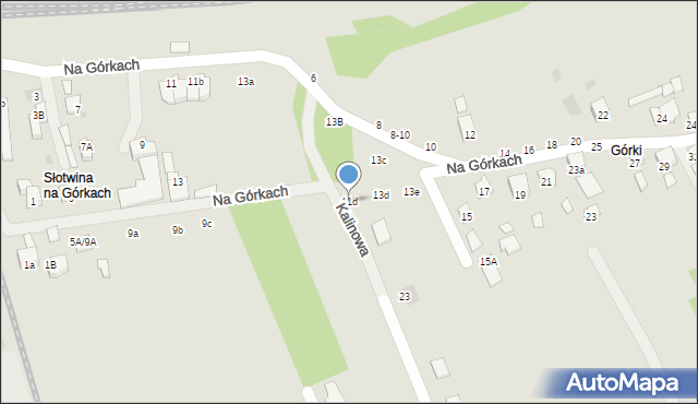 Brzesko, Na Górkach, 11d, mapa Brzesko