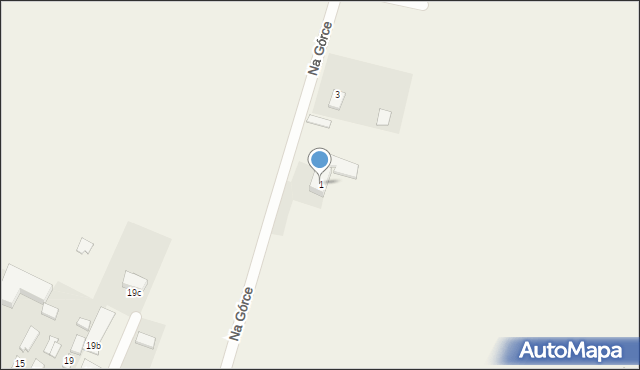 Brzeźnio, Na Górce, 1, mapa Brzeźnio