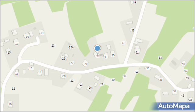 Bucze, Na Podlesiu, 31, mapa Bucze