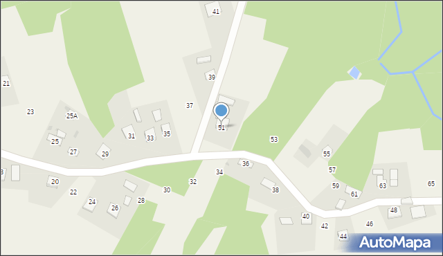 Bucze, Na Podlesiu, 51, mapa Bucze