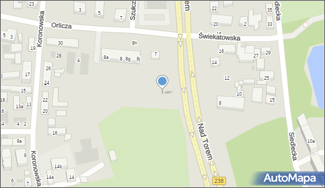 Bydgoszcz, Nad Torem, 3, mapa Bydgoszczy