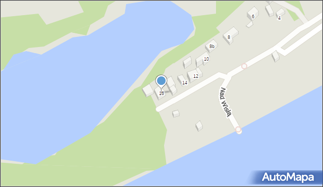 Bydgoszcz, Nad Wisłą, 16, mapa Bydgoszczy