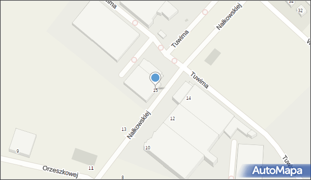 Chwaszczyno, Nałkowskiej Zofii, 15, mapa Chwaszczyno