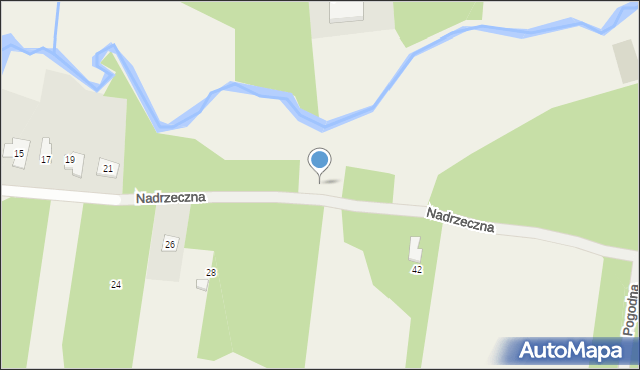 Cielechowizna, Nadrzeczna, 39, mapa Cielechowizna