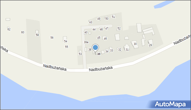 Cupel, Nadbużańska, 37, mapa Cupel