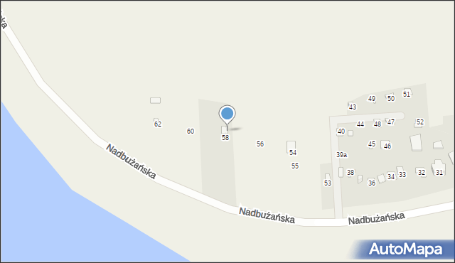 Cupel, Nadbużańska, 59, mapa Cupel