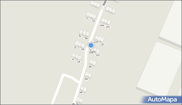 Czeladź, Nasze Osiedle, 10a, mapa Czeladź