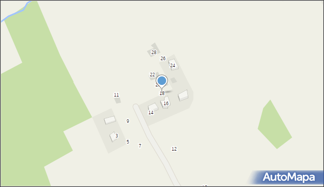 Czudec, Na Stawki, 18, mapa Czudec