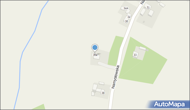 Dalborowice, Namysłowska, 36a, mapa Dalborowice