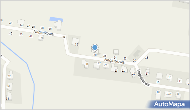 Dobra, Nagietkowa, 28, mapa Dobra