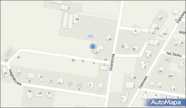 Dobra, Nagietkowa, 2d, mapa Dobra