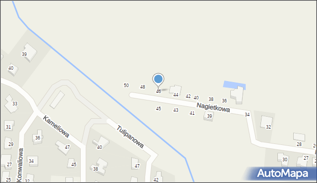 Dobra, Nagietkowa, 46, mapa Dobra