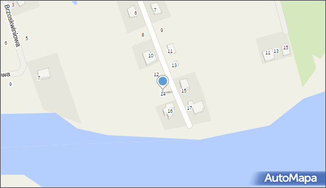 Dobrcz, Nadbrzeżna, 14, mapa Dobrcz