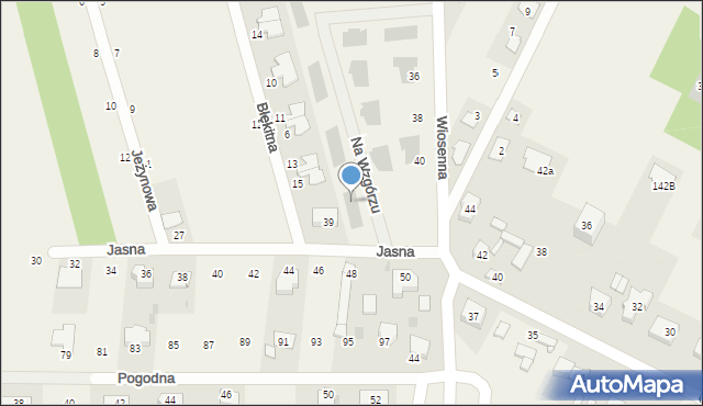 Domaszowice, Na Wzgórzu, 18, mapa Domaszowice