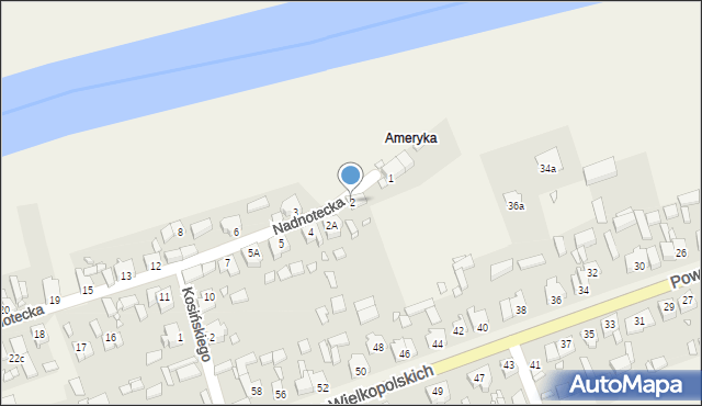 Drawsko, Nadnotecka, 2, mapa Drawsko