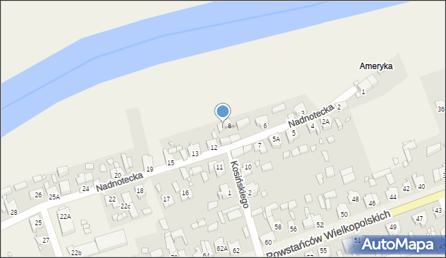 Drawsko, Nadnotecka, 9, mapa Drawsko