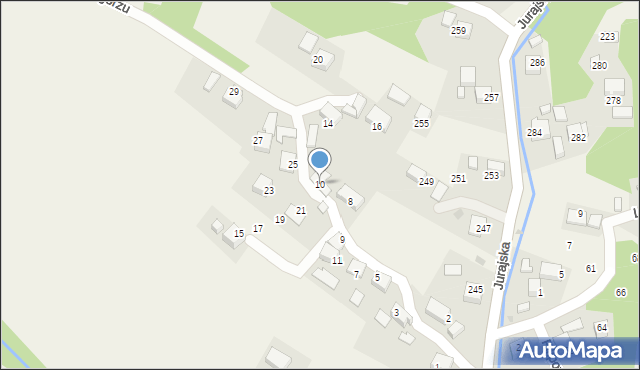 Filipowice, Na Wzgórzu, 10, mapa Filipowice