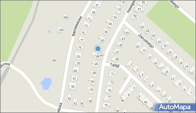 Gdańsk, Nawigatorów, 44, mapa Gdańska