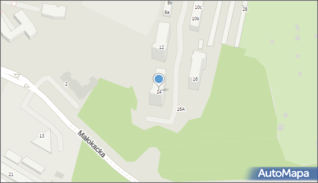 Gdynia, Narcyzowa, 14, mapa Gdyni