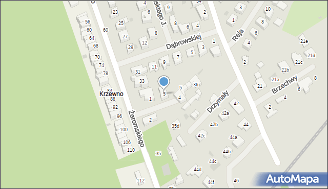 Goleniów, Nałkowskiej Zofii, 3, mapa Goleniów