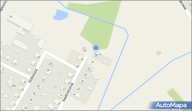 Gołotczyzna, Nadrzeczna, 26, mapa Gołotczyzna