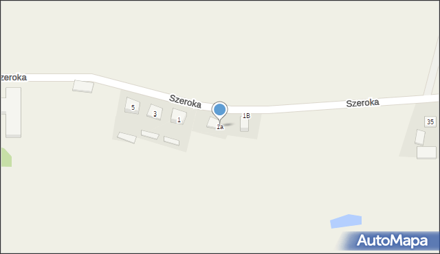 Górsk, Nadwiślańska, 1a, mapa Górsk