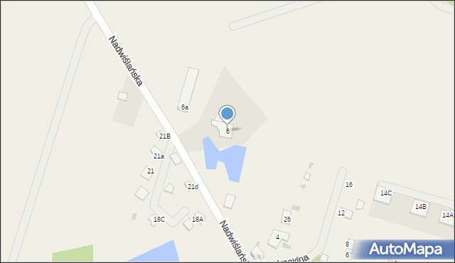 Górsk, Nadwiślańska, 6, mapa Górsk