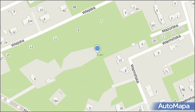 Grodzisk Mazowiecki, Nadarzyńska, 8j, mapa Grodzisk Mazowiecki