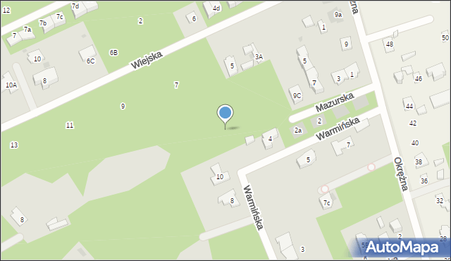 Grodzisk Mazowiecki, Nadarzyńska, 8n, mapa Grodzisk Mazowiecki