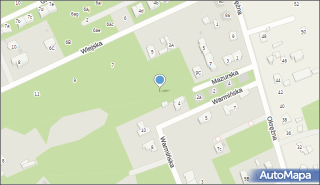 Grodzisk Mazowiecki, Nadarzyńska, 8p, mapa Grodzisk Mazowiecki